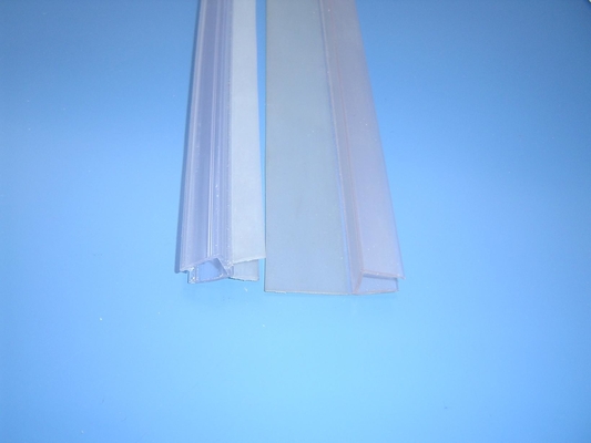 Pvc Profiles Shower Room Water Retaining Strip Customized Plastic Profiles soft pVC strip